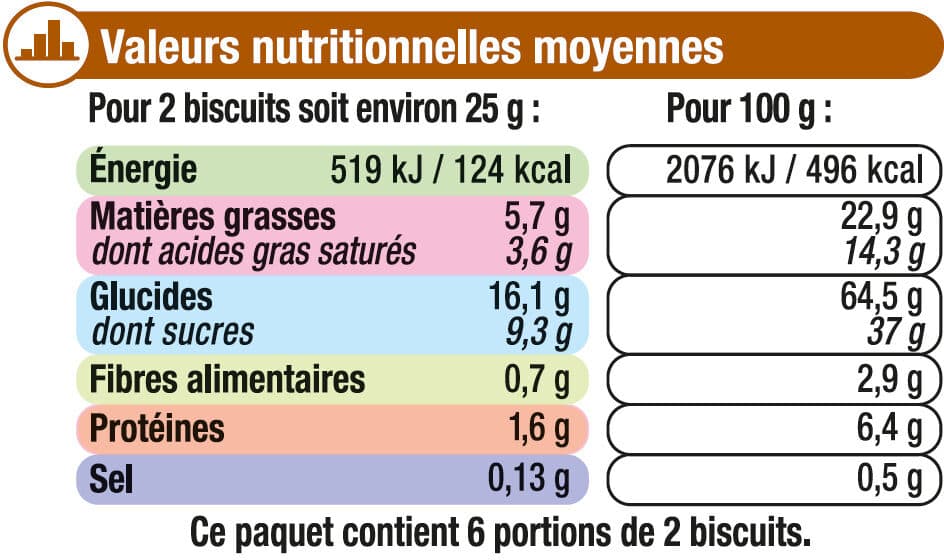 U Petit Beurre tablette chocolat lait 150g packshot