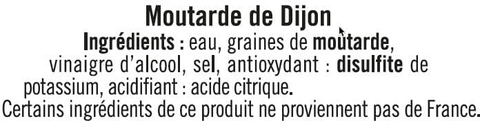 U Moutarde de Dijon verre de whisky Elisa 31cl, 280g packshot