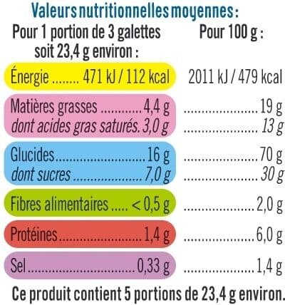 U Galettes bretonnes pur beurre packshot