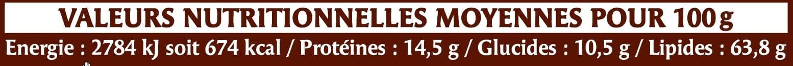 U Cerneaux de noix, barquette secable 2 x 62,5g packshot