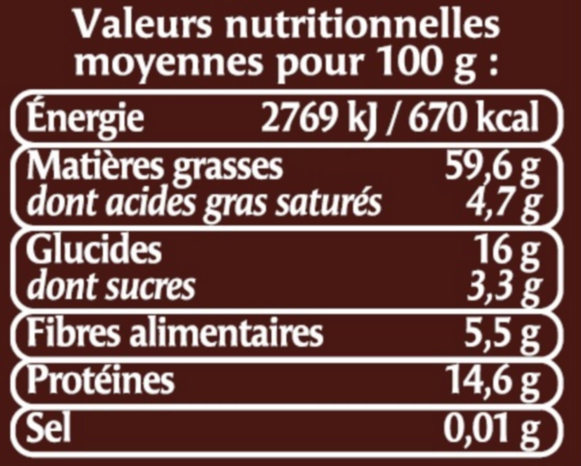 U Pignon de pin, barquette sécable 2 x 62,5g packshot