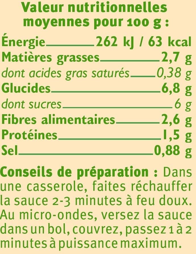 U Sauce provençale bocal de 212ml, 200g packshot