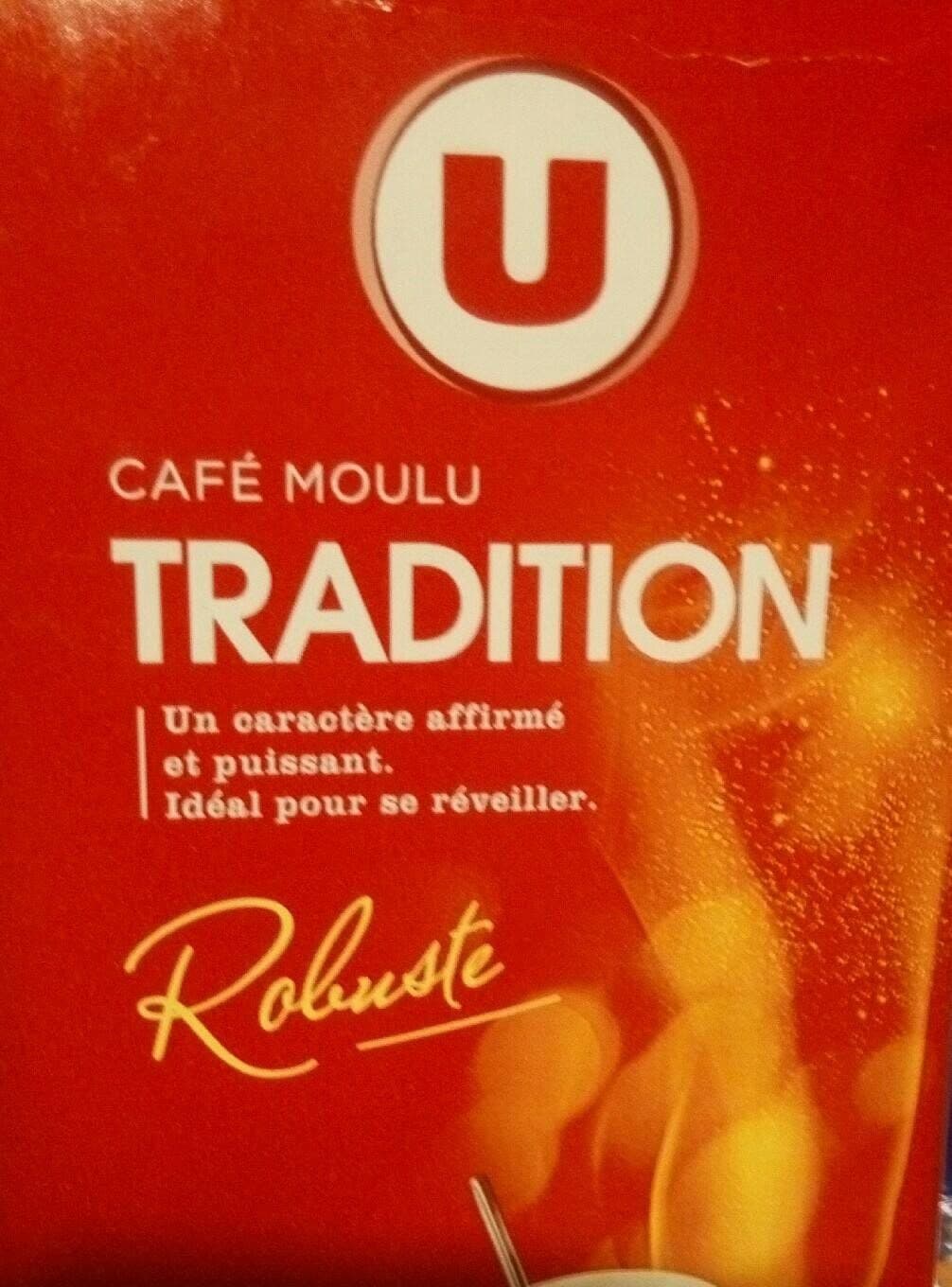 U Café Tradition moulu Robusta N°6 - 250g packshot