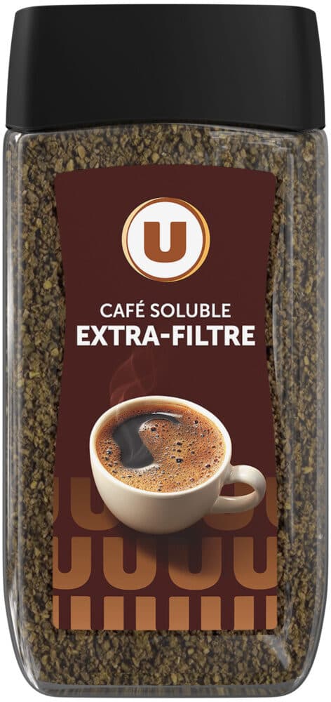 U Café soluble EXTRA-FILTRE - 200g packshot