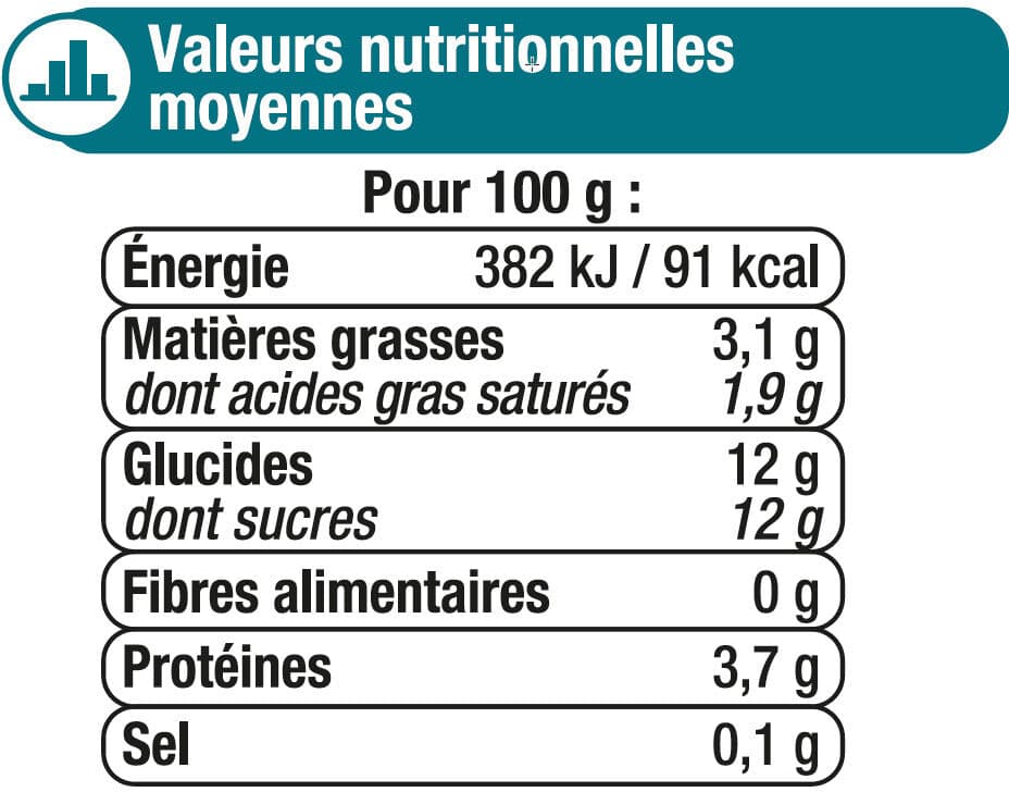 U Lait fermenté au bifidus sucré saveur citron 4x125g packshot