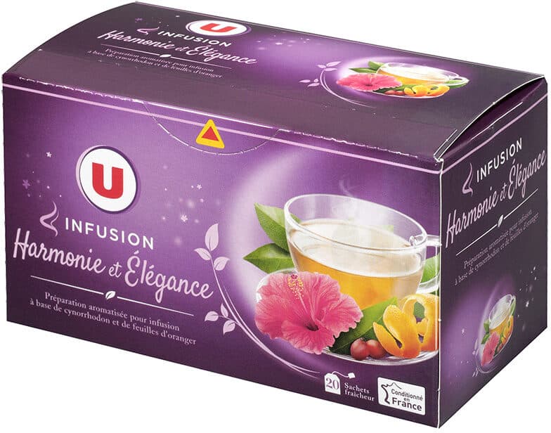 U Infusion harmonie et élégance packshot