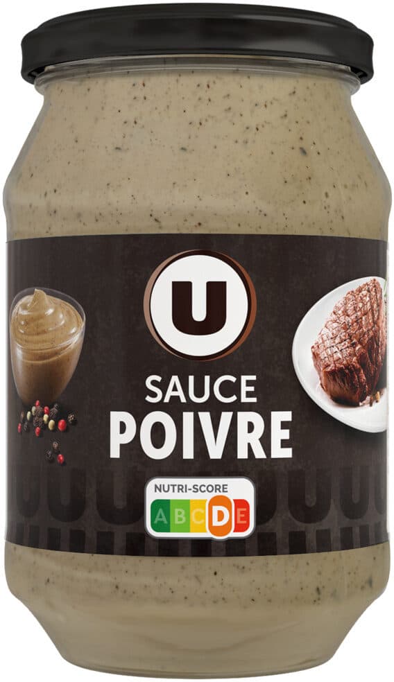 U Sauce au poivre - bocal 247g packshot