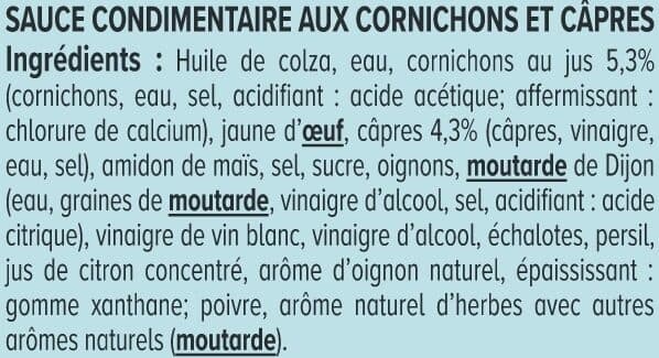 U Sauce Tartare 244g packshot
