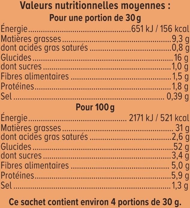 U Chips saveur barbecue paquet de 135g packshot