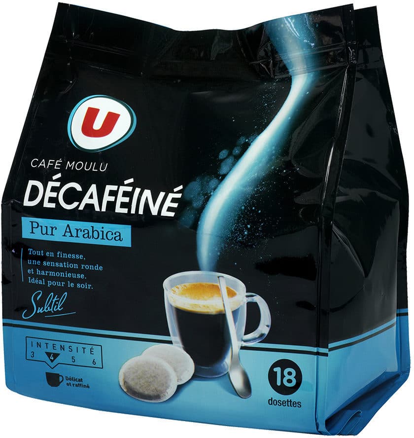U Café arabica décaféiné packshot