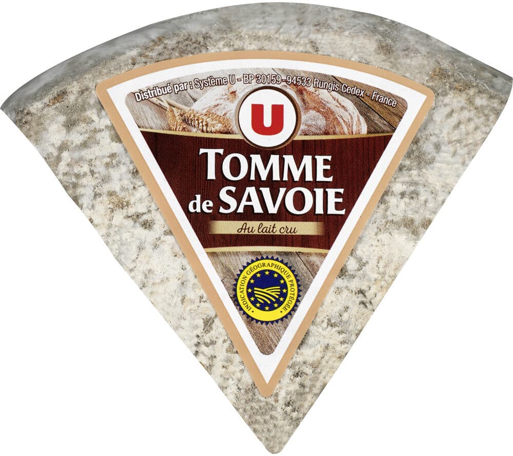 U Tomme de Savoie IGP au lait cru entier 30%MG packshot