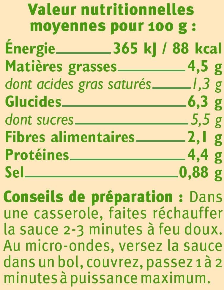 U Sauce bolognaise 212ml, 200g packshot