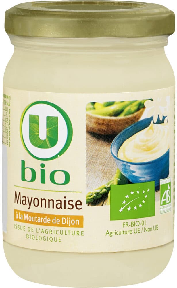 U Mayonnaise bocal de 200ml, 180g packshot