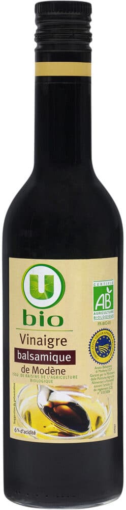 U Vinaigre balsamique , Bouteille 50cl packshot