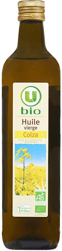 U Huile de colza vierge packshot