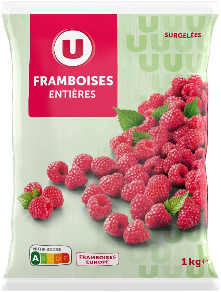 U Framboises entières 1kg packshot