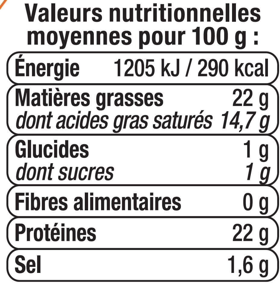 U Fromage au lait pasteurisé Père François 22% de MG 300g packshot