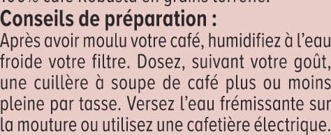 U Café en grains tradition N°6 - 1kg packshot