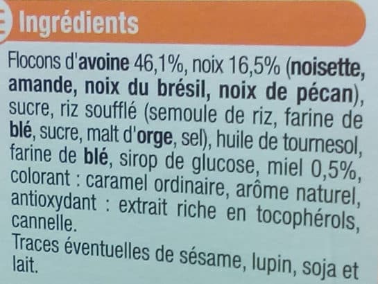U Muesli Croustillant aux 4 Noix packshot