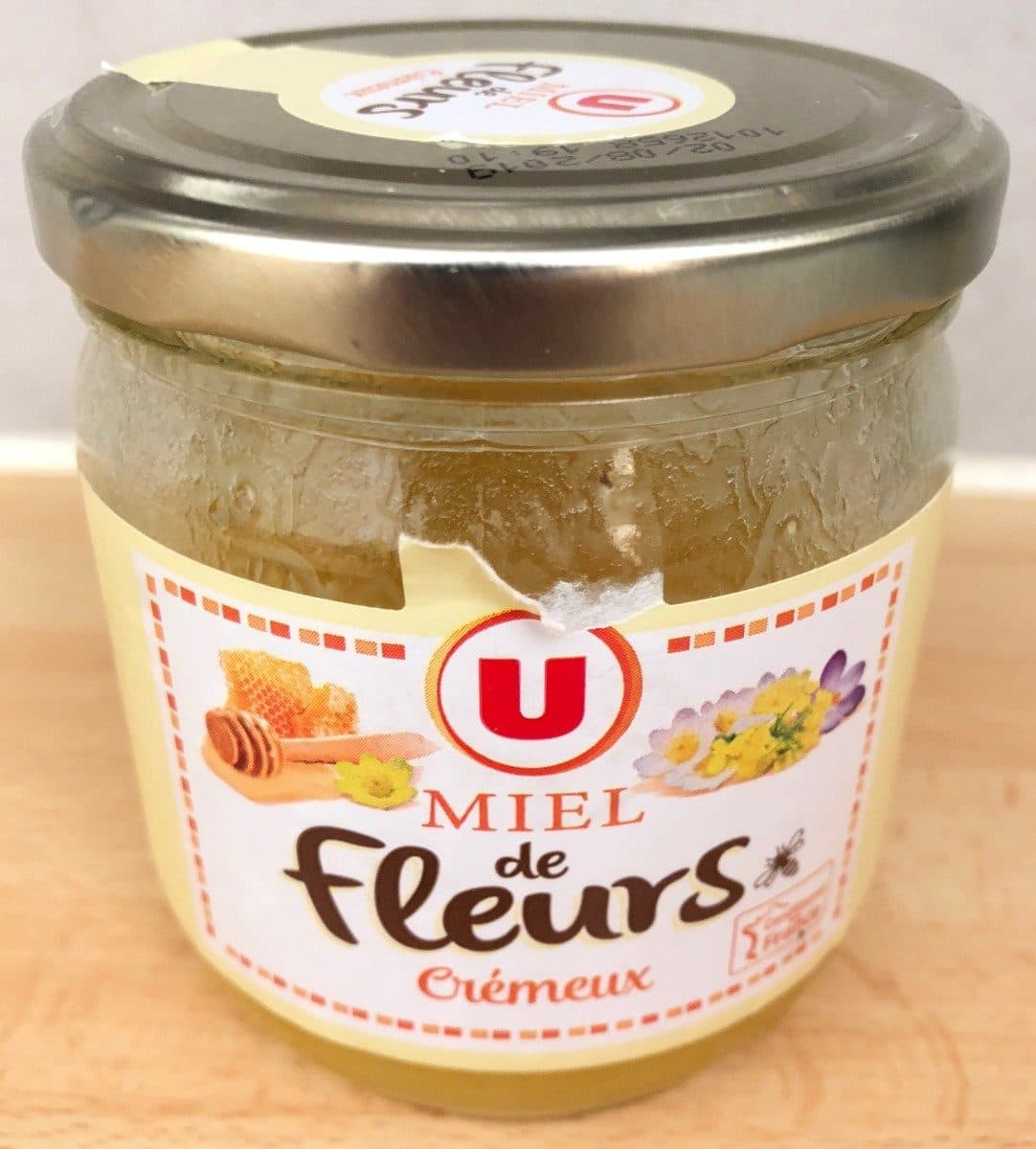 U Miel de fleurs cremeux packshot