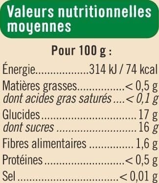U Compote Pomme Allégée en sucres packshot