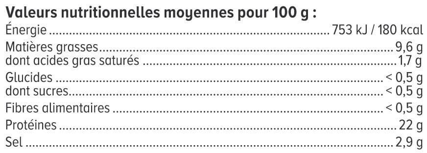 U Mini tranches de truite fumée, plateau de 100g packshot