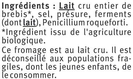 U Roquefort AOP lait cr 32% MG packshot