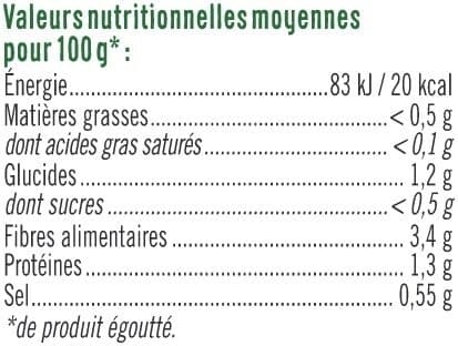 U Haricots verts extra-fins - Bocal de 345g net égoutté packshot