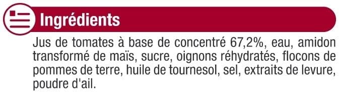 U Velouté de tomates packshot