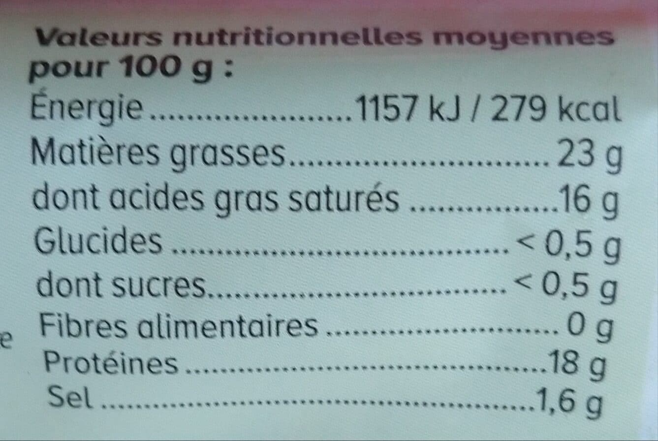U Fromage au lait de chèvre pasteurisé Sainte Maure 23%mg, 300g packshot