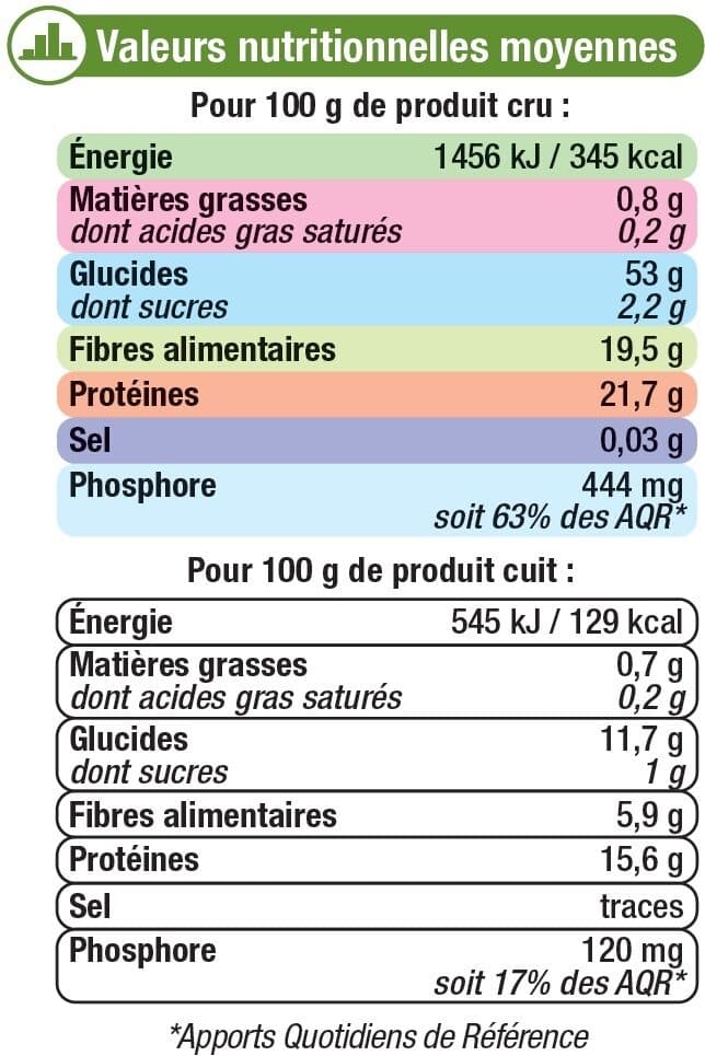 U Pois cassés étui de 500g packshot