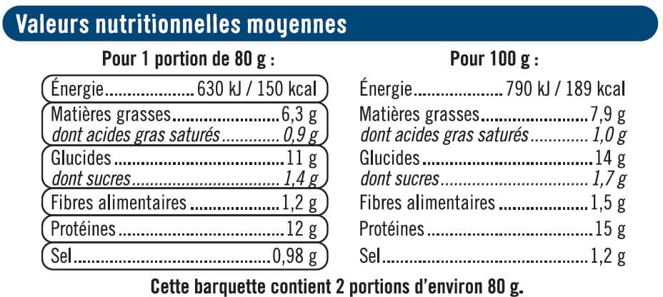 U Sole tropicale façon meunière packshot