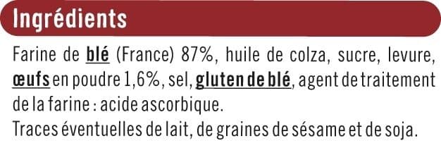 U Petits pains grillés briochés - 225g packshot