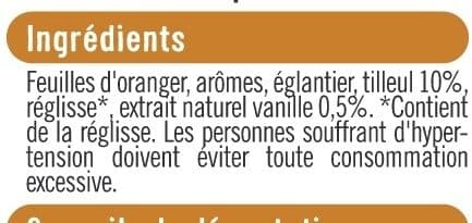 U Infusion saveur poire vanille packshot