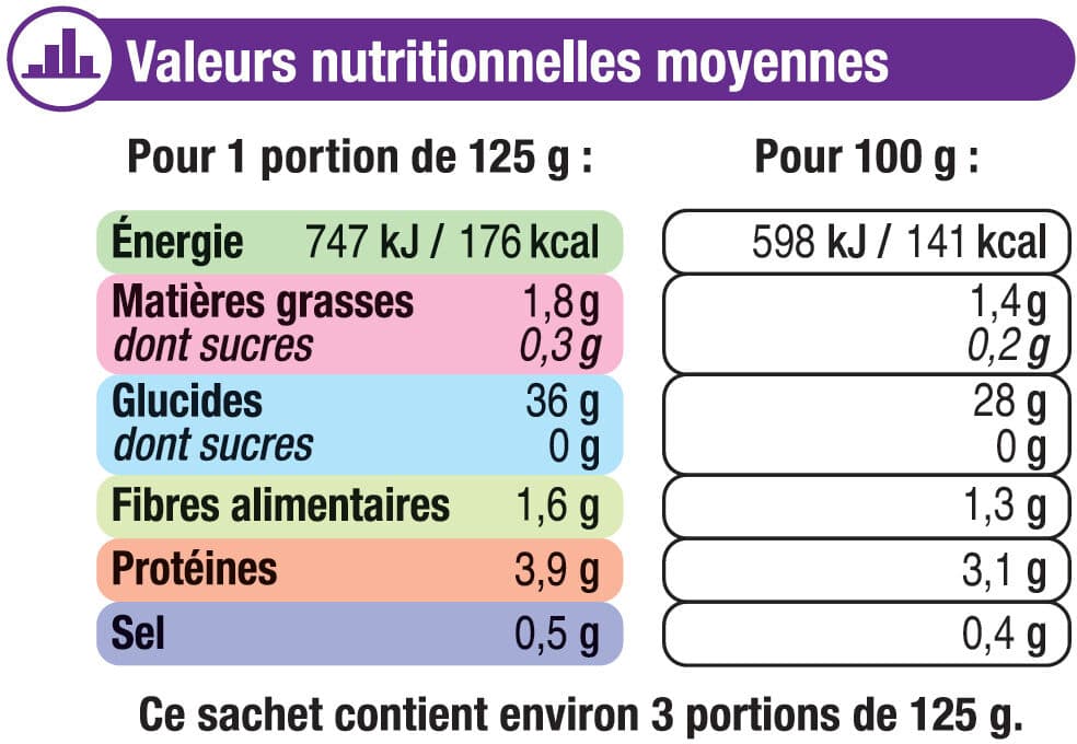U Riz Basmati nature micro-ondable packshot