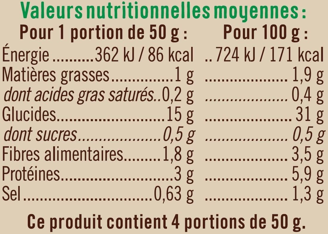 U Galettes de sarrasin x4 - 200g packshot