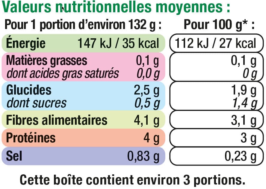 U Epinards hachés - Boîte de 395g packshot