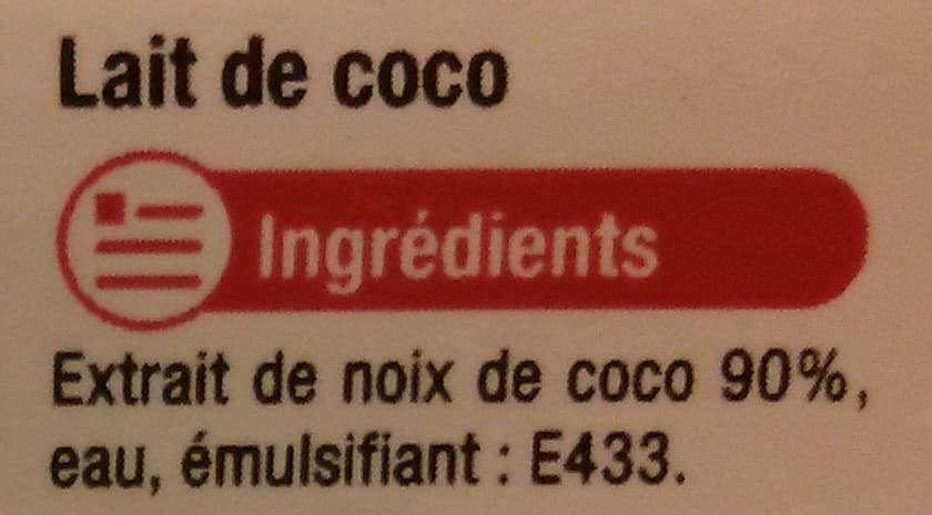 U Lait de coco packshot