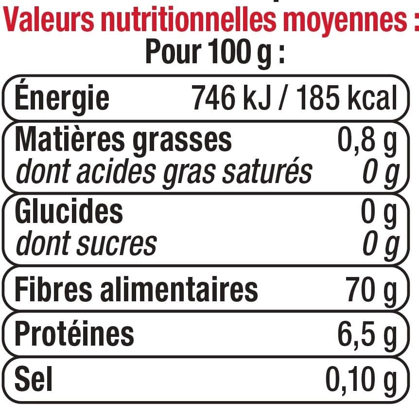 U Champignons noirs déshydratés paquet de 50g packshot
