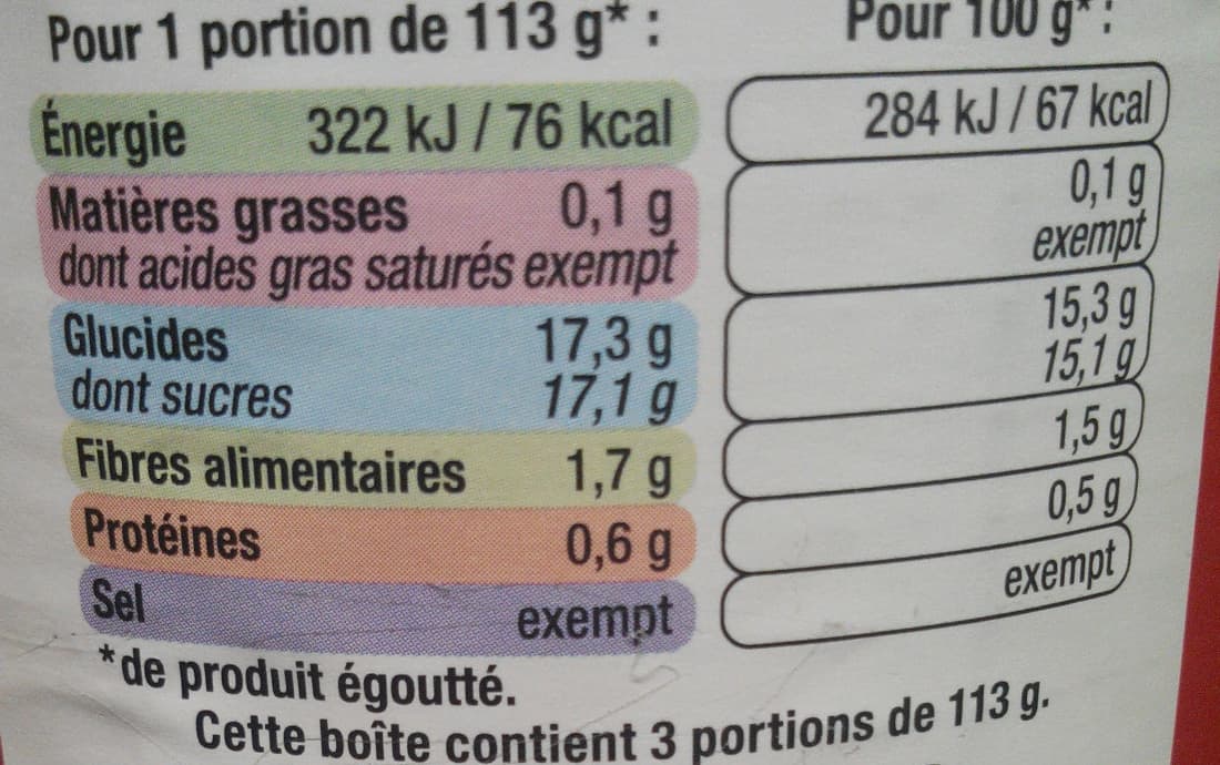 U Cocktail de Fruits tropicaux packshot