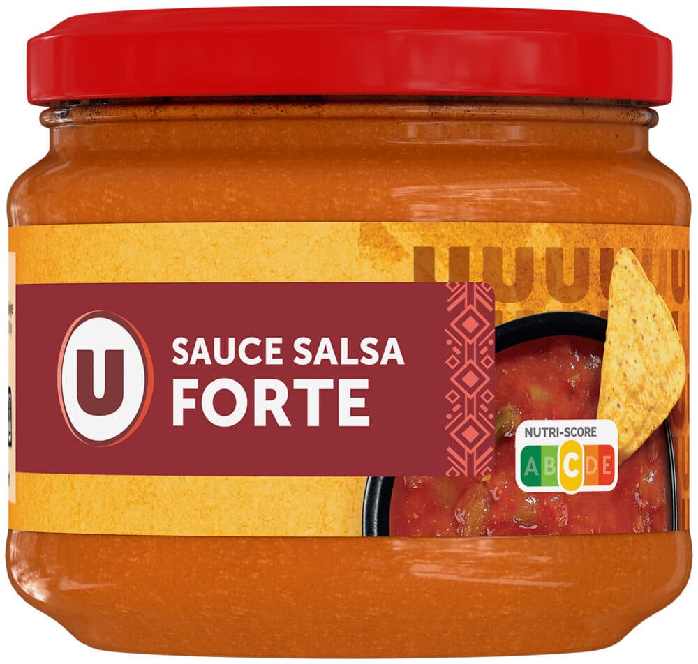 U Sauce salsa forte bocal de 315g packshot