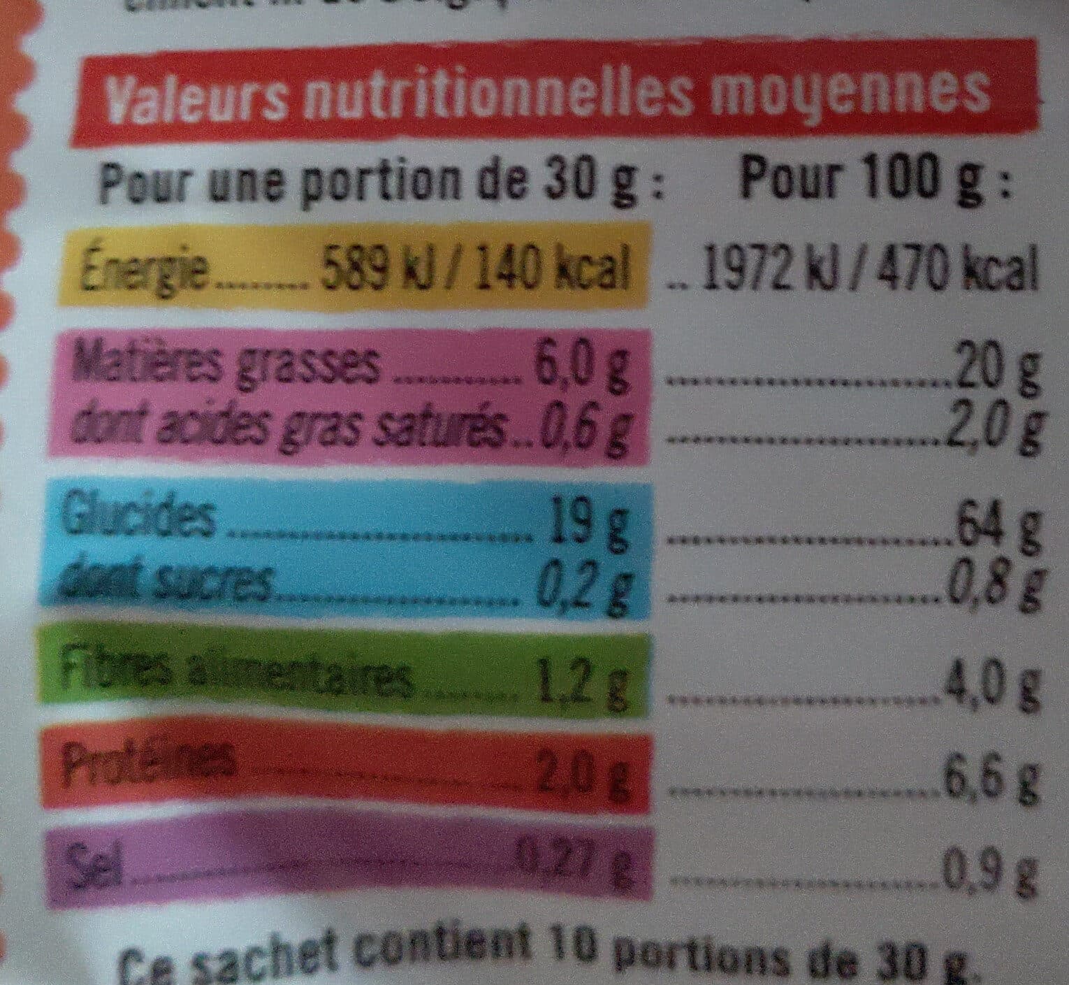 U Tortillas chips goût salé sachet de 300g packshot