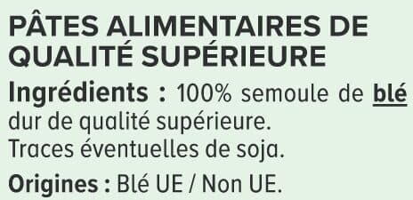 U Pates alphabets, sachet de 500g packshot