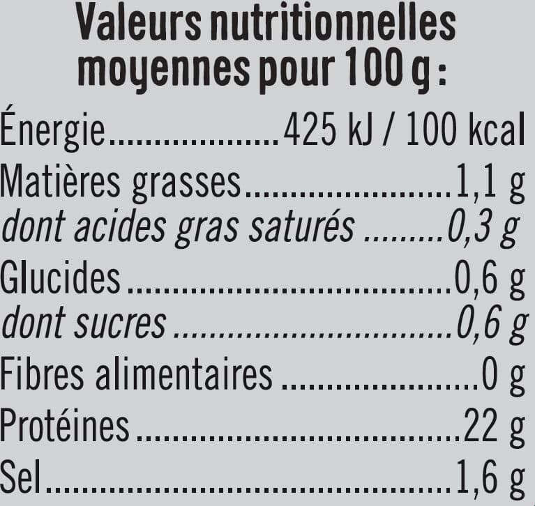 U Blanc de Poulet - x4 tranches, 160g packshot