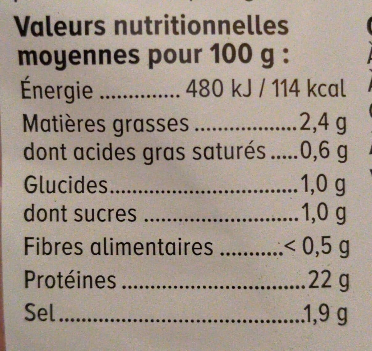 U Blanc de Dinde - x4 tranches, 160g packshot