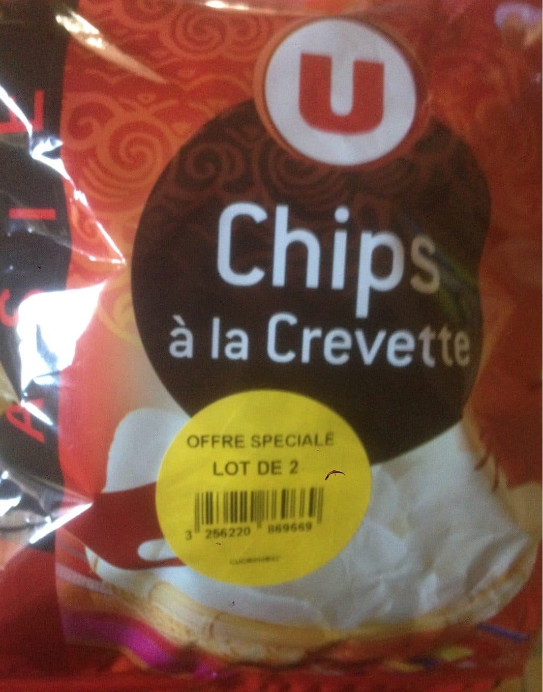 U Chips à la Crevette (lot de 2) packshot