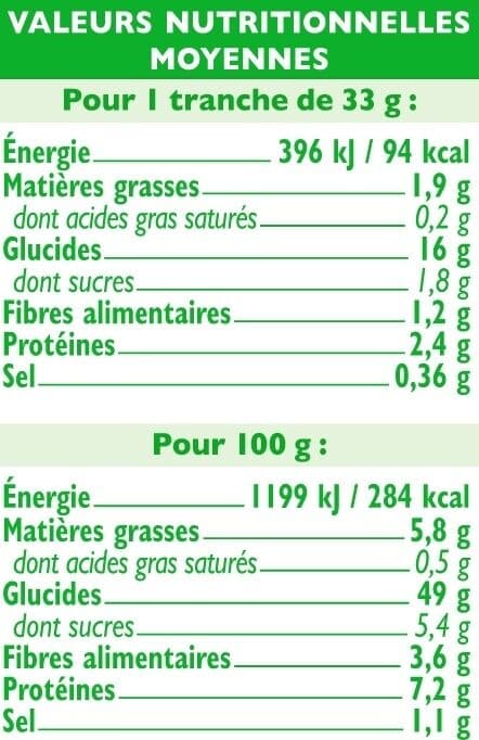 U Pain de mie spécial sandwich nature grandes tranches packshot