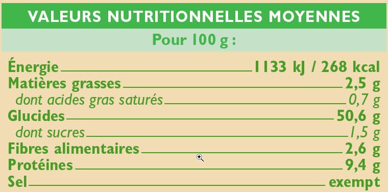 U Tagliatelles aux oeufs packshot