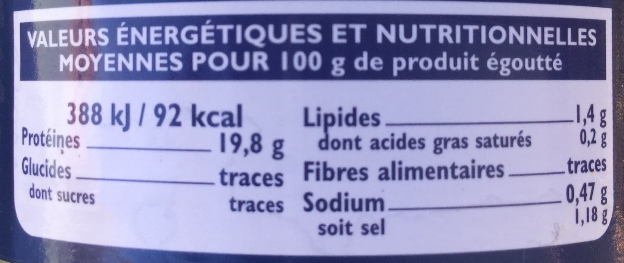 U Émietté de saumon au naturel packshot