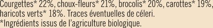 U Poêlée de petits légumes 600g packshot